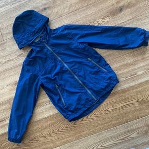 Gap lined rain coat